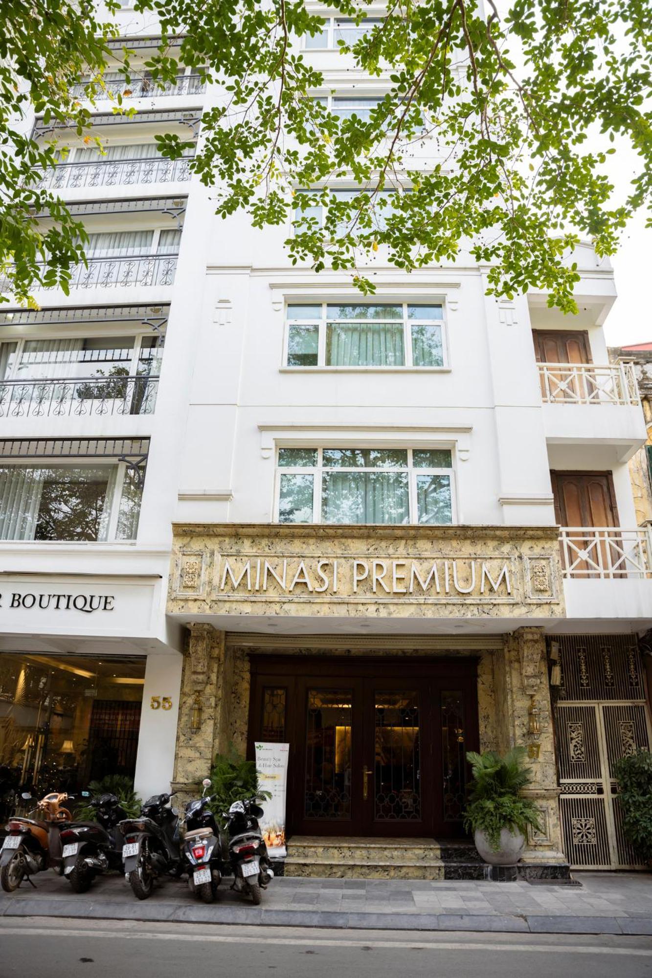 Minasi Premium Hotel Hanói Exterior foto